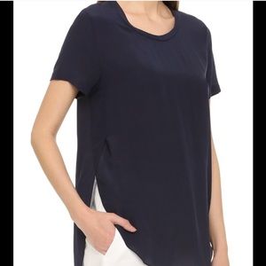 3.1 Phillip Lim Overlapped Side Seam Tee size2